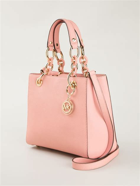 pink mini michael kors bag|Michael Kors pink bag price.